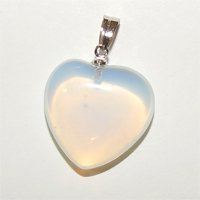 Prívesok - srdce Opalit/ 2 cm