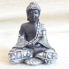 Soška - Budha Šakjamuni čierny