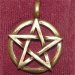 Amulet - Pentagram zlatý